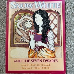 Snow White and the Seven Dwarfs Vintage Book Children’s Kids Unisex Disney